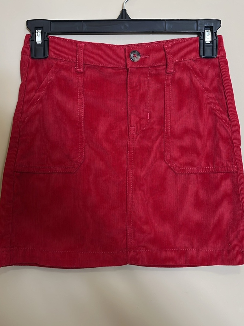 wonder nation Red Corduroy Skirt